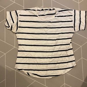 Madewell Size L Striped Tee